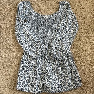 Hollister Floral Romper